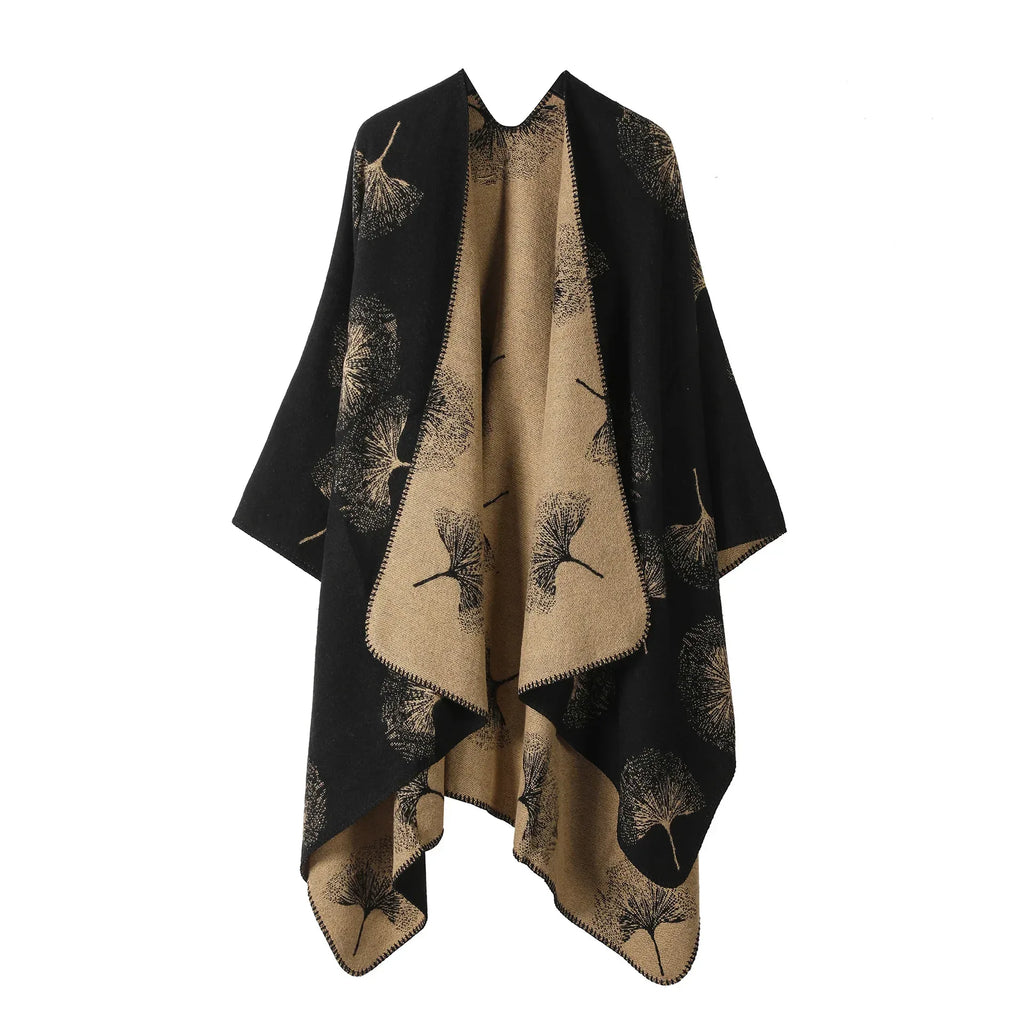 Ginkgo Leaf Shawl Summer High Sense - DanaFashionstore