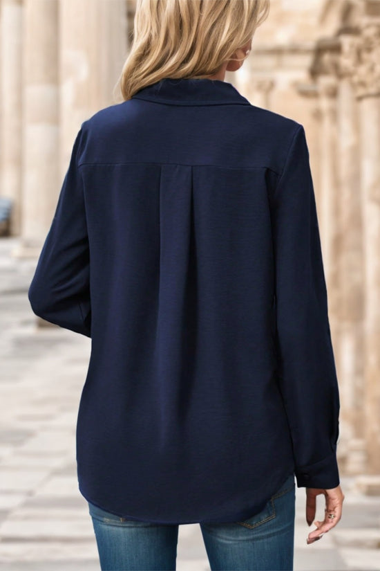 Ladies' Solid-colored Shirts