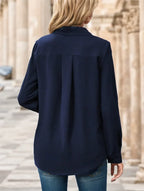 Ladies' Solid-colored Shirts - DanaFashionstore