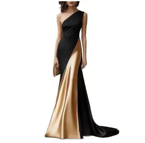 Womens Stylish And Elegant Satin Dress - DanaFashionstore