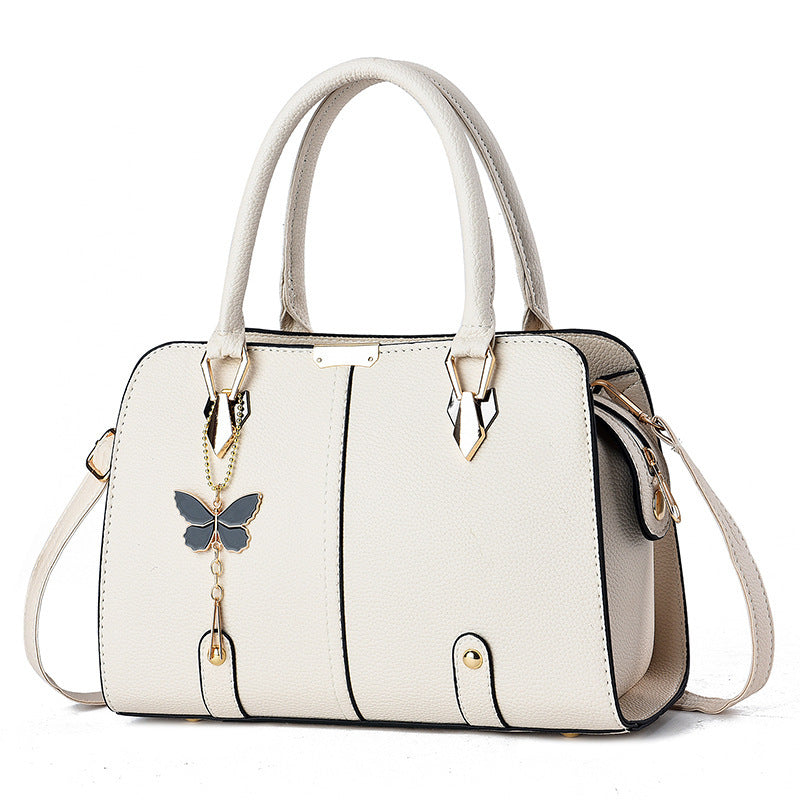 Large Capacity Lychee Pattern Women's Handbag - Dana Fashion