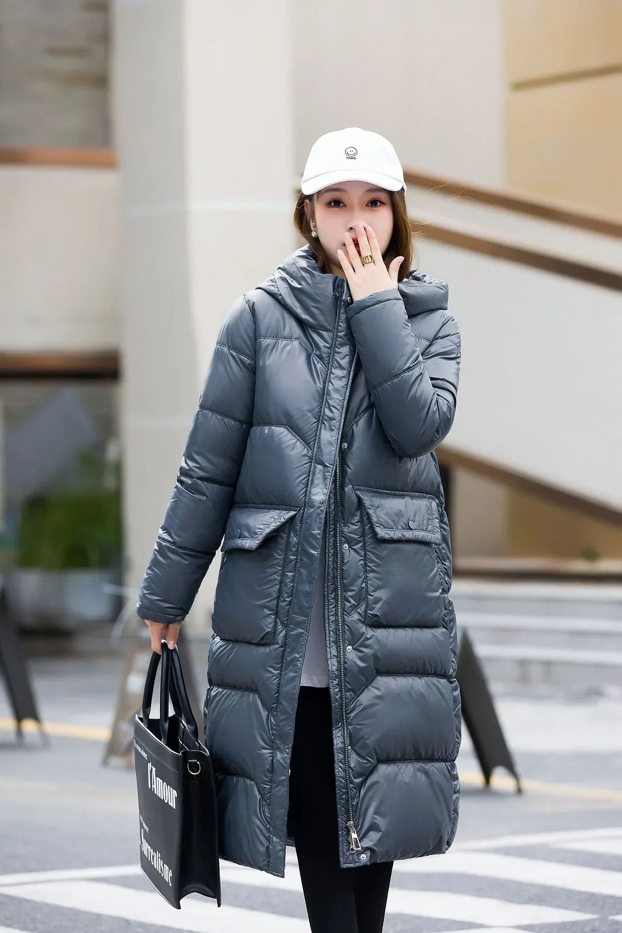 Women's Winter Korean Style Mid-Length Warm Coat 2026 - Fashion Jacket - DanaFashionstore