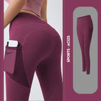 Yoga Pants Women With Pocket Leggings Sport Girl Gym Leggings Women Tummy Control Jogging Tights Female Fitness Pants - DanaFashionstore
