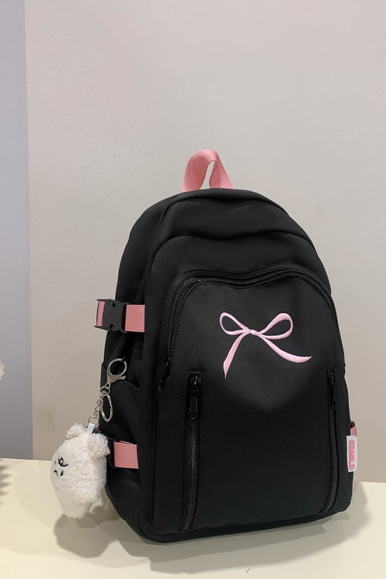 Large Capacity Girl Bow Backpack With College Style - Dana Fashion