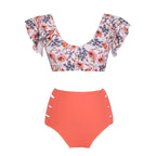 Women's Flounced Bikini Split Swimsuit - DanaFashionstore
