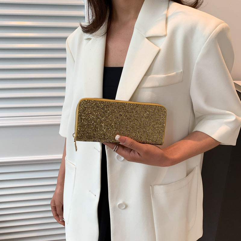 Fashionable Sequins Small Bag Women's Clutch - Dana Fashion