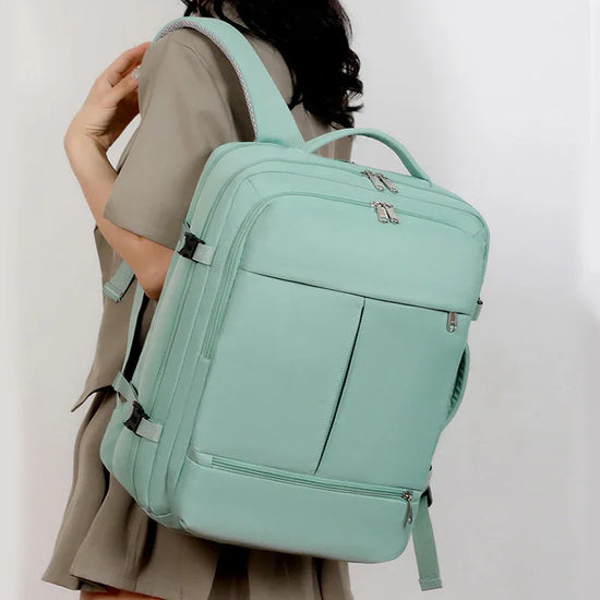 Large Capacity Backpack For Women Men Multiple Pockets And Zippers Versatile Computer Bags Business Travel Backpack - DanaFashionstore