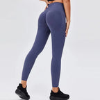 Seamless Leggings Yoga Pants Tummy Control Workout Running Yoga Leggings For Women - DanaFashionstore