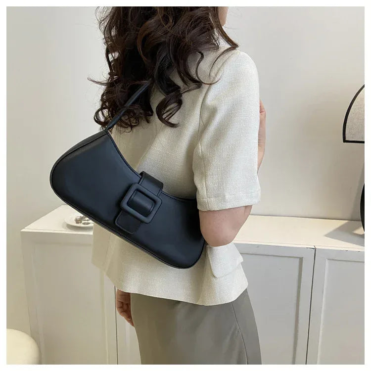Western Style Shoulder Texture Crossbody Underarm Small Square Bag - DanaFashionstore