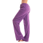 Drawstring Plaid Print Trousers Casual Loose Sports Home Pants Women - DanaFashionstore