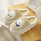 Thick Plush Cute Slippers Female Indoor - DanaFashionstore