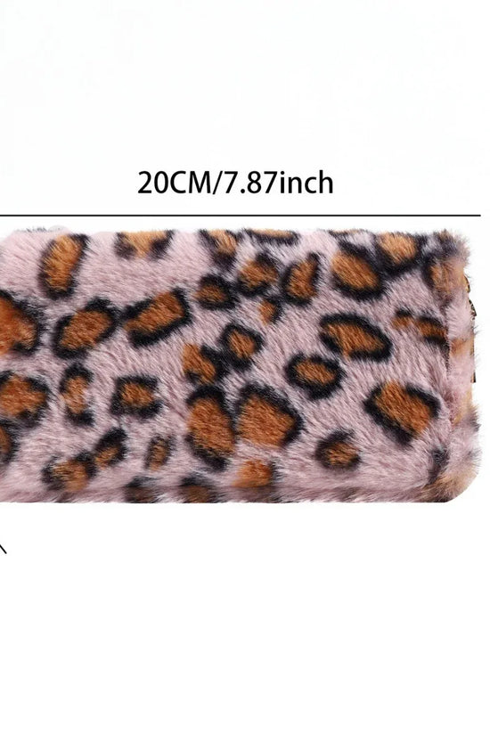 Creative Plush Coin Purse Fashion Leopard Print - DanaFashionstore