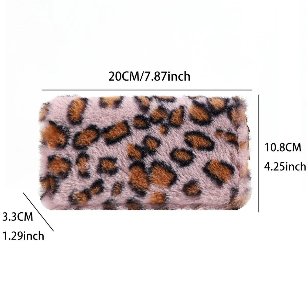 Creative Plush Coin Purse Fashion Leopard Print - DanaFashionstore
