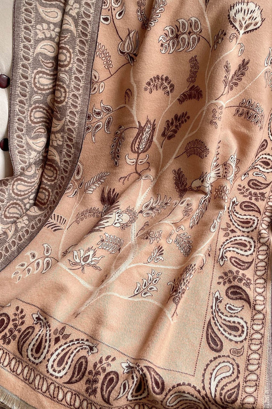 Women's Neck Warmer Office Blanket Cashmere-like Tassel Warm Scarf