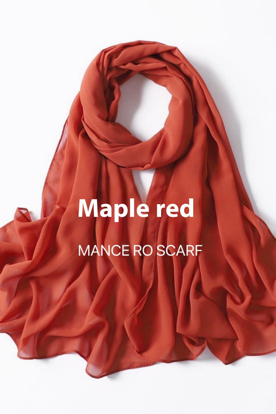 Pure Color Pearl Chiffon Scarf Headcloth Veil Chiffon Scarf