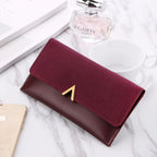 Frosted Color Matching 30 Off Long Ladies Wallet - DanaFashionstore