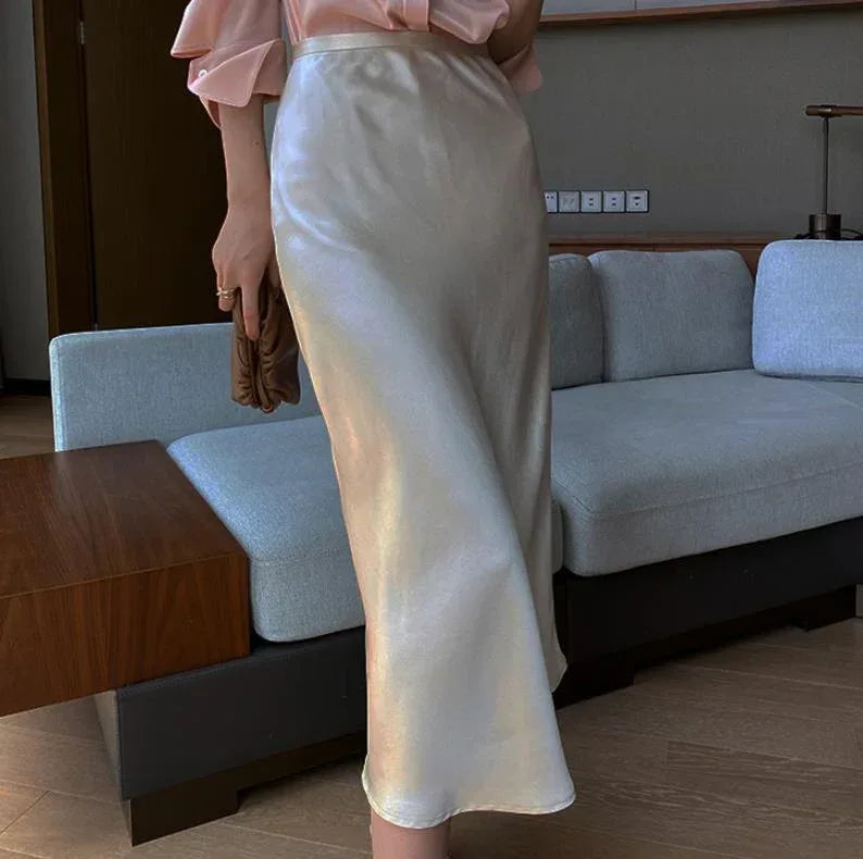 Cold Style French Style Solid Color Skirt Women's Clothing - DanaFashionstore