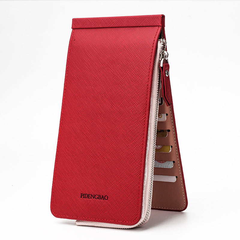 Korean Style Cross Pattern Mobile Phone Bag Multifunctional