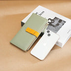 Long Multiple Card Slots Zipper Bag Buckle Korean Style High Sense Women's Wallet - DanaFashionstore