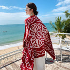 Sun-proof All-matching Shawl Beach Travel Dual-use Outdoor Beach Towel - DanaFashionstore