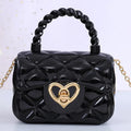 Plastic Transparent Jelly Mini Love Handbag - DanaFashionstore