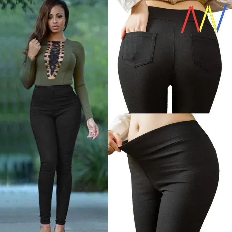 Jeggings Clothes Plussize Pants Ladies Trousers For Women - DanaFashionstore