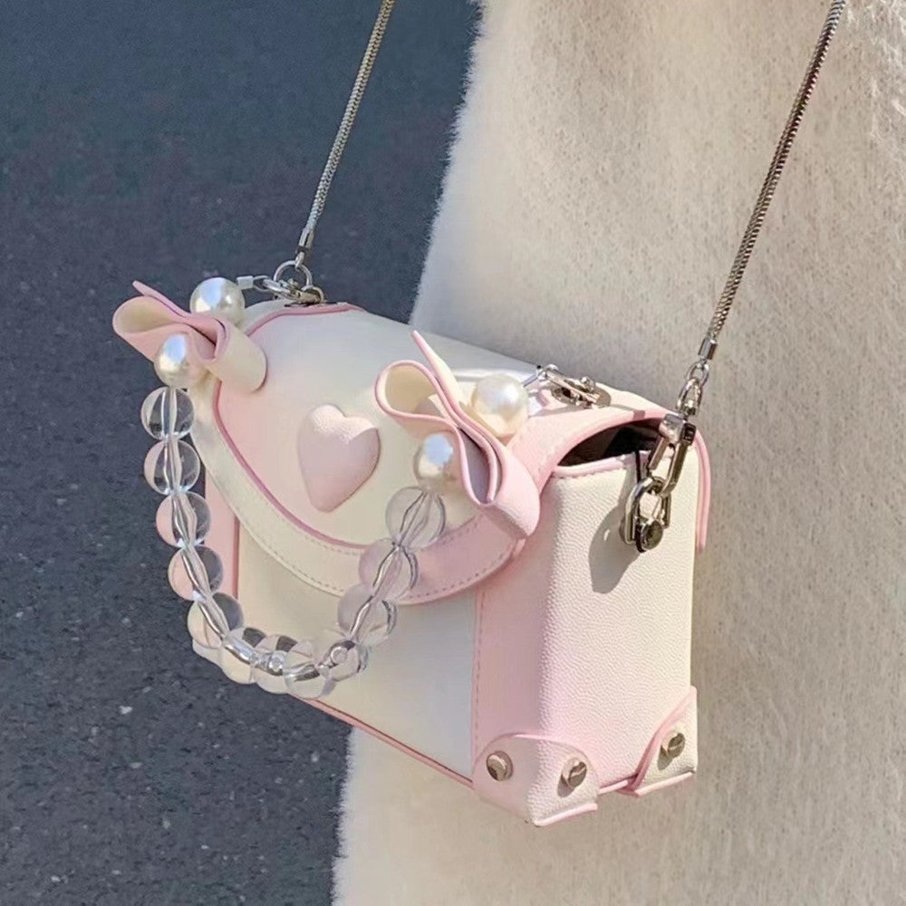Fashion Pearl Shoulder Crossbody Handbag - Dana Fashion