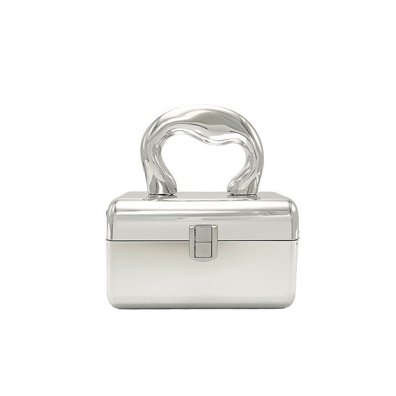 Acrylic Women's Fashion Shiny Surface Crossbody Bag $50.84 Dana Fashion Color: Style2 Silver Women's Bags Product information: Color: one gold, one silver, two gold, two silver Hardness: hard Material: acrylic Suitcase shape: Horizontal Square Popular ele
