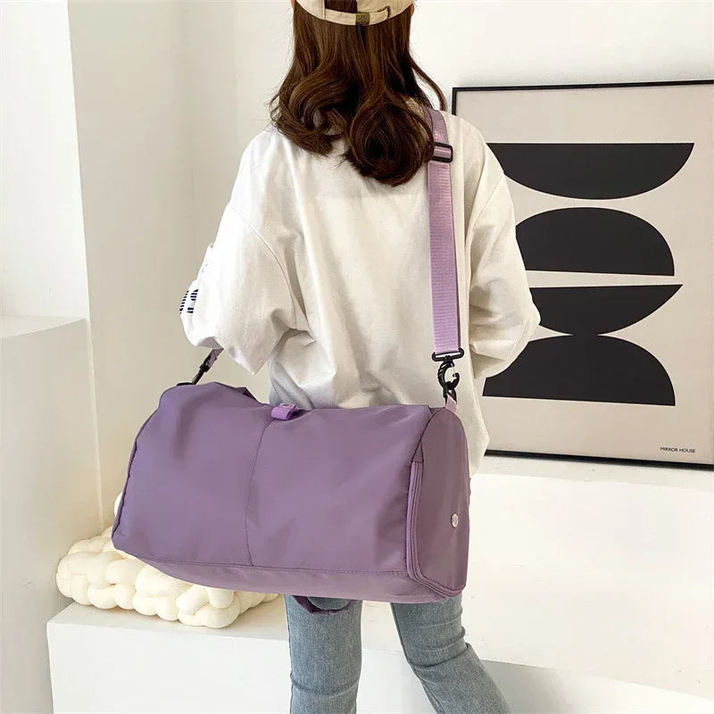 Women Yoga Bag Sports Fitness Dry And Wet Separation Large Capacity Storage Travel Bags Can Carry Yoga Mats - DanaFashionstore