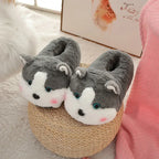 Winter Warm Student Dormitory Plush Cotton Slippers - DanaFashionstore