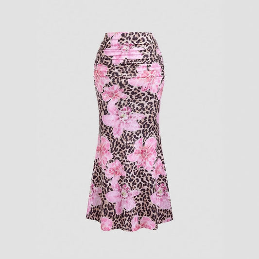 A- Line Skirt Leisure Vacation Long Women's Clothing - Dana Fashion