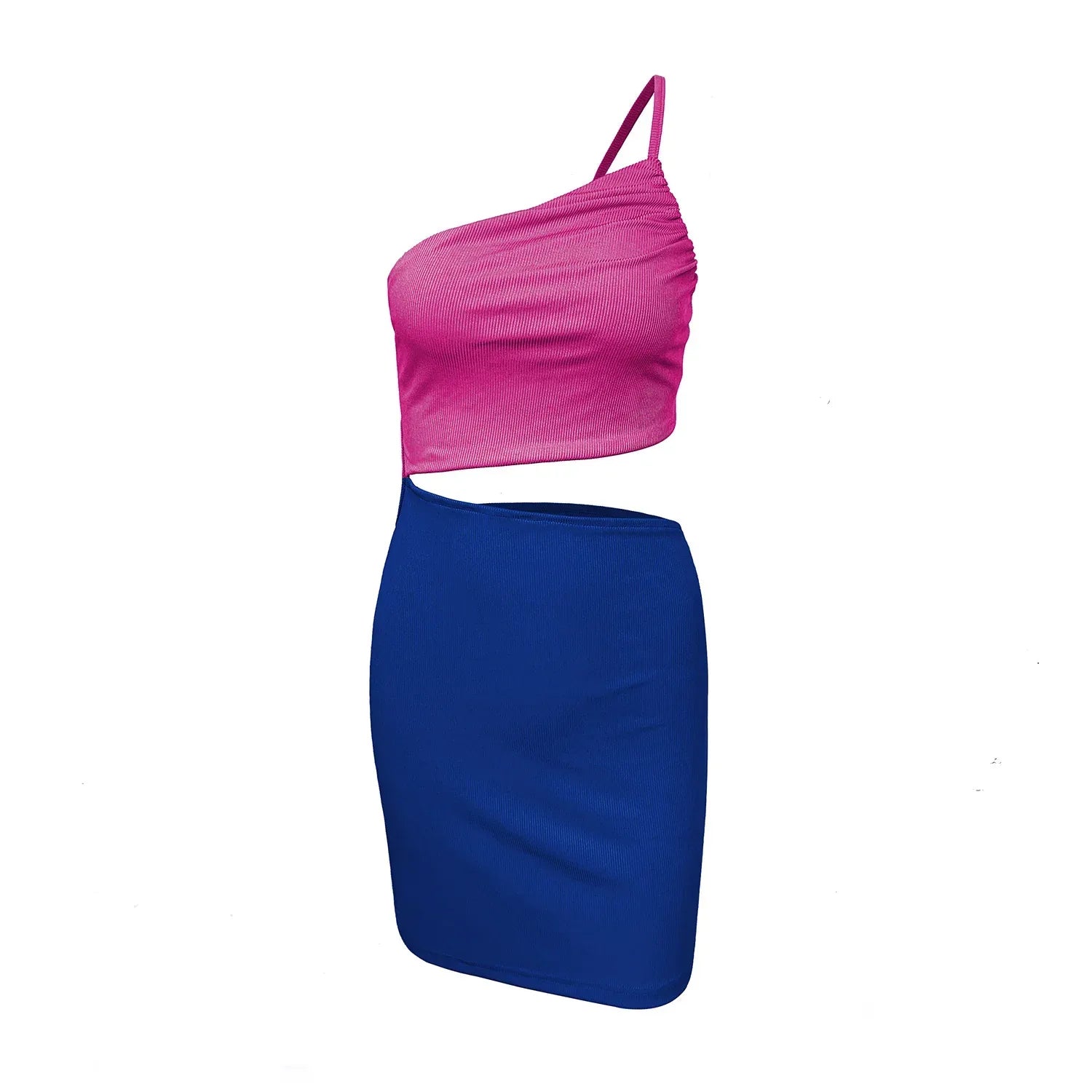 Design Sense Niche Shoulder Drawstring Dress Women - DanaFashionstore