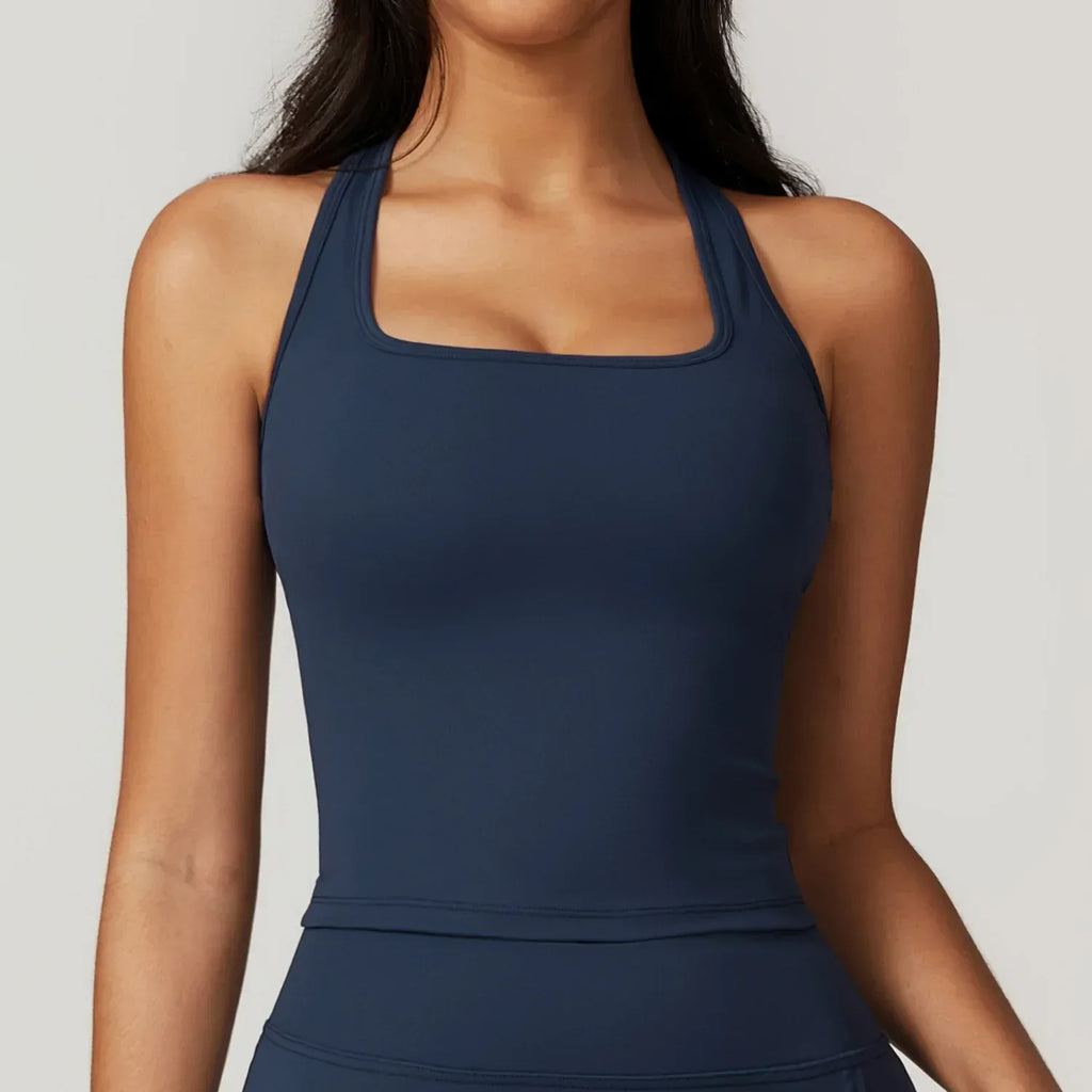 Women's Brushed H-shaped Beauty Back Sports Vest - DanaFashionstore
