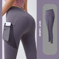 Yoga Pants Women With Pocket Leggings Sport Girl Gym Leggings Women Tummy Control Jogging Tights Female Fitness Pants - DanaFashionstore