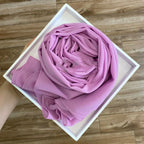 Women's Hijab Solid Pearl Chiffon Scarf - DanaFashionstore
