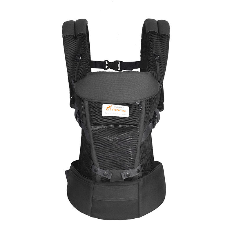 Adjustable Full Stage Breathable Sling Baby Carrier Waist Stool $103.53 Dana Fashion Color: Black Baby & Mother Product Information： Product Category: Strap Strap way: shoulders Maximum load: 20kg Applicable age: 3-36 months Size: one size Color: blue, bl