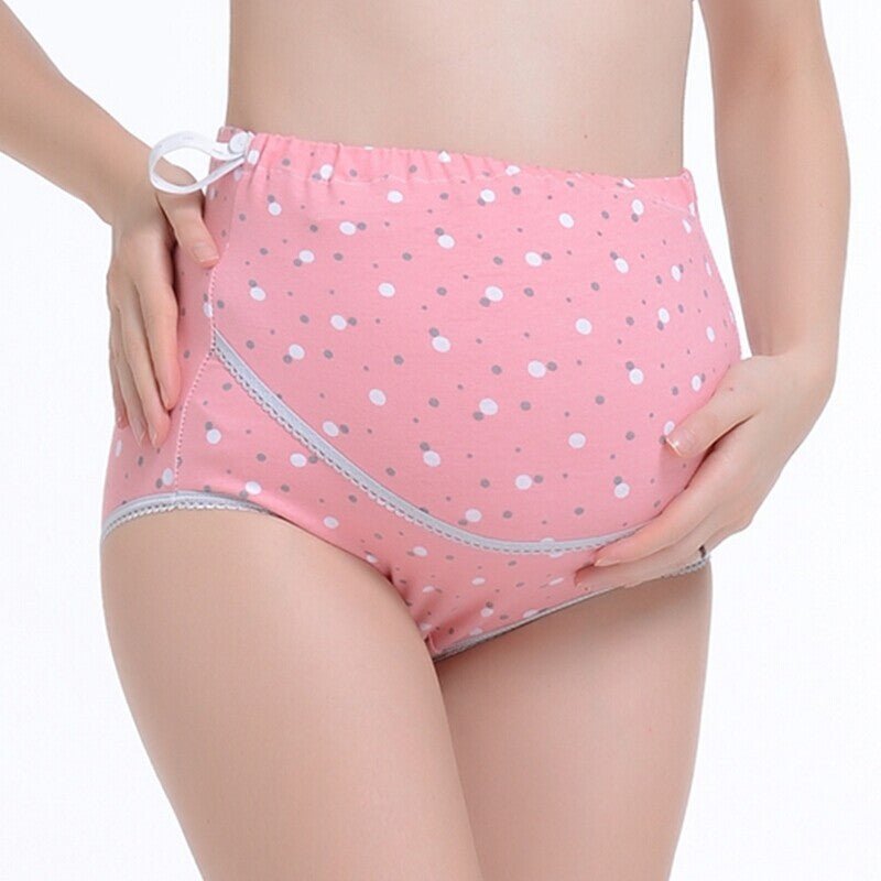 Adjustable underwear for pregnant women $19.00 Dana Fashion Color: Pink Size: 2XL Women's clothing Ingredient content: fiber content (%) Fabric: 95 cotton 5 spandex Inner crotch: 100 cotton Applicable period: pregnancy, after confinement Can be used 1. As