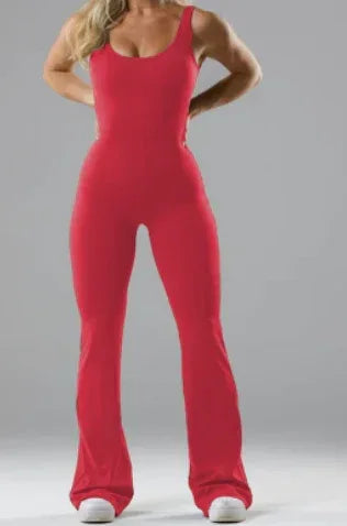 Slim Fit Hip Raise Jumpsuit Sexy Backless Exercise Yoga Clothes - DanaFashionstore