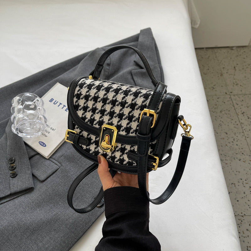 Women's Fashion All-match Houndstooth Shoulder Bag - Dana Fashion