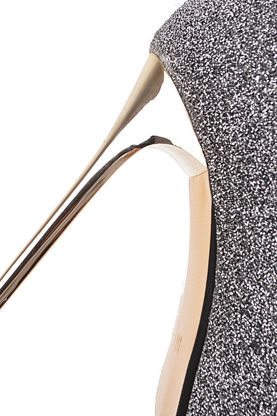 Super High Heel Plus Size Leopard Print Over-the-knee Women's Boots