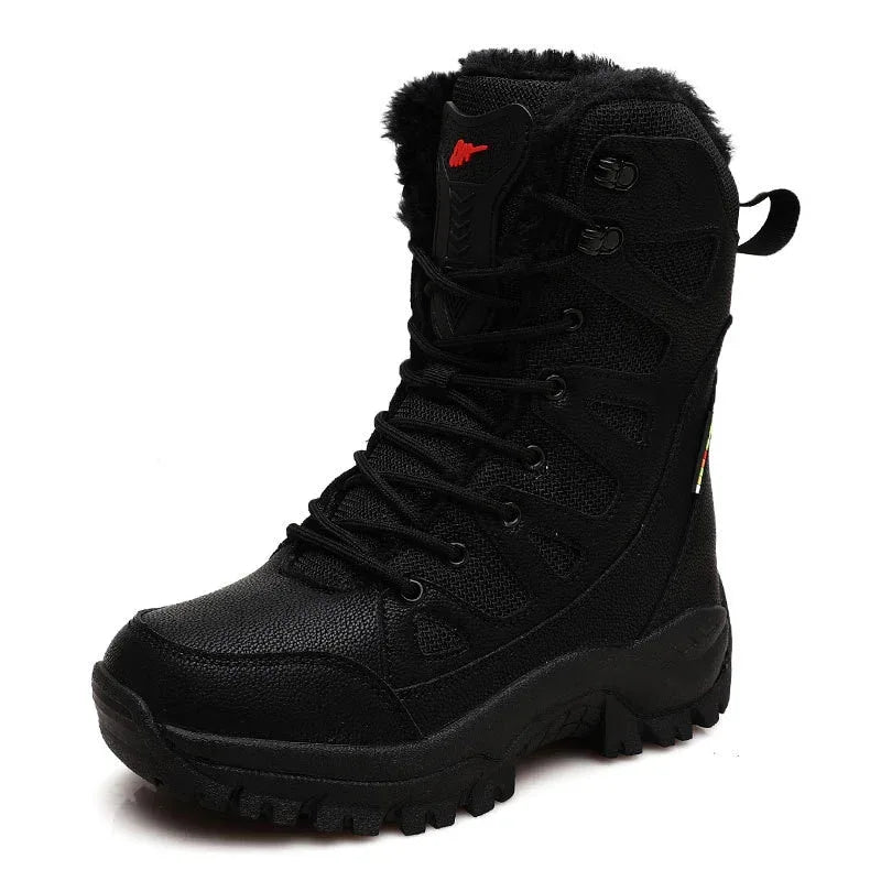 High-top Cotton Shoes For Lovers To Keep Warm In Winter And Thicken With Velvet - DanaFashionstore