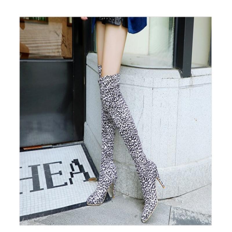 Stiletto High Heel Pointed Toe Over-the-knee Boots - DanaFashionstore