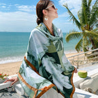 Sun-proof All-matching Shawl Beach Travel Dual-use Outdoor Beach Towel - DanaFashionstore