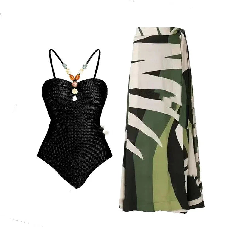Women's Swimsuit Covered Belly Thin Bikini Suit - DanaFashionstore
