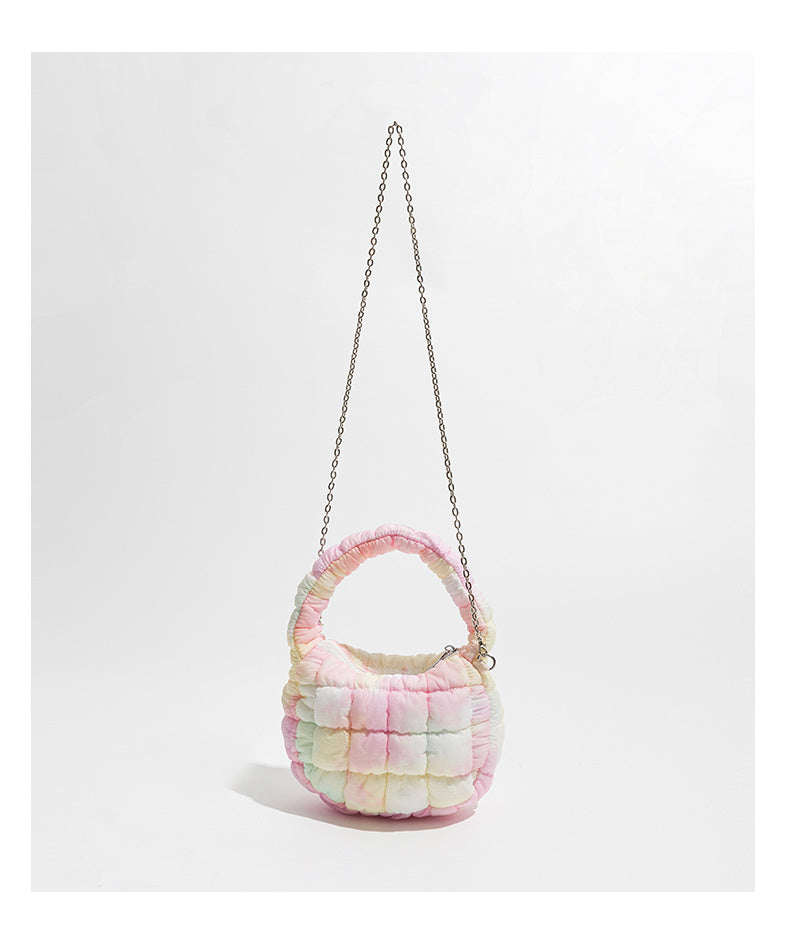 Cloud Bag Bubble Pleated Nylon Puff Handbag - Dana Fashion