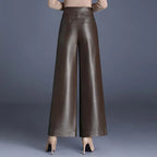 High Waist Thickened Loose Big Leg Straight All-matching Wide Leg Pants For Women - DanaFashionstore
