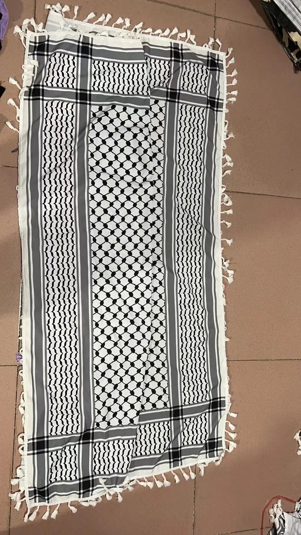 New Four-side Tassel Outdoor Tactics Headscarf - DanaFashionstore