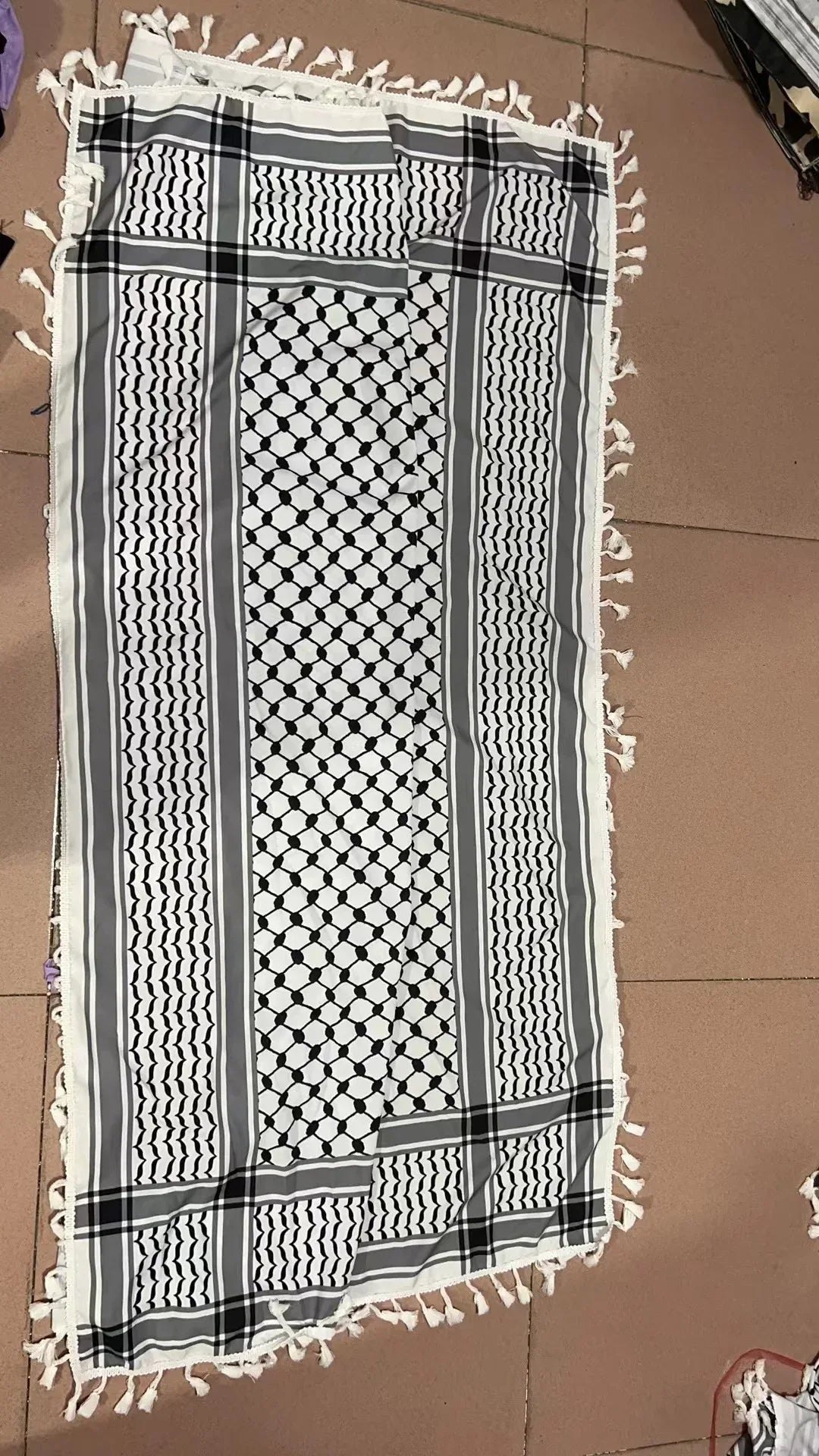 New Four-side Tassel Outdoor Tactics Headscarf - DanaFashionstore