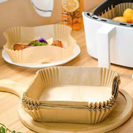 Air Fryer Disposable Paper Liners Parchment Paper Liner Non-Stick Air Fryer Paper Pads Oil Resistant Baking Paper Air Fryer Disposable Paper Liner Non-stick Disposable Liners $74.05 Dana Fashion Num: 100pcs Dana's Kitchen What Can the Paper Liners for Air