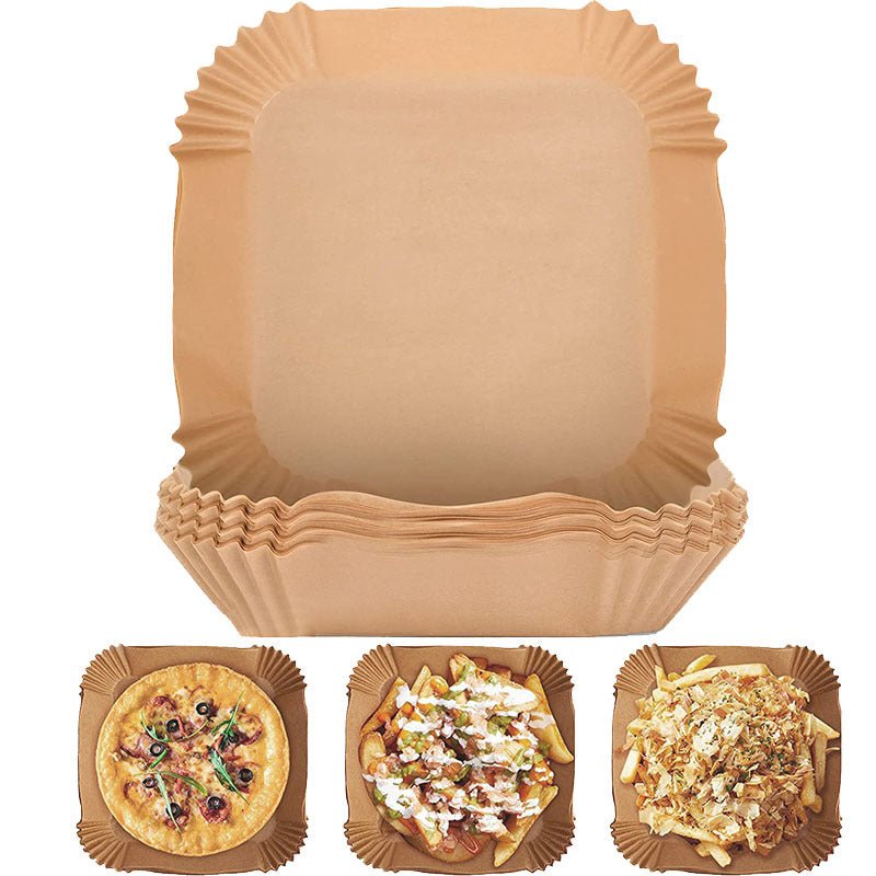 Air Fryer Disposable Paper Liners Parchment Paper Liner Non-Stick Air Fryer Paper Pads Oil Resistant Baking Paper Air Fryer Disposable Paper Liner Non-stick Disposable Liners $74.05 Dana Fashion Num: 100pcs Dana's Kitchen What Can the Paper Liners for Air